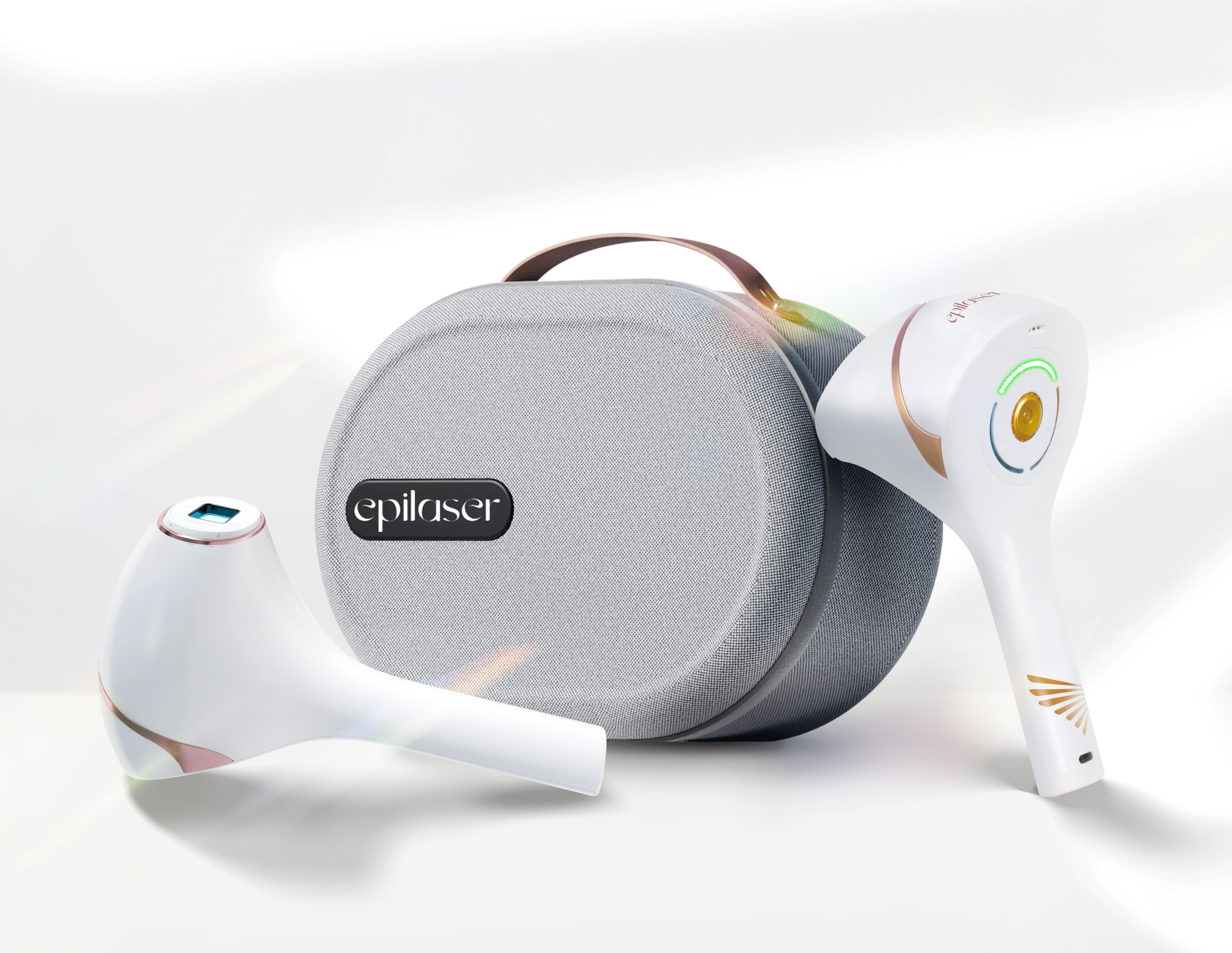 Epilaser 808 and 980 laser hair removal devices with travel case